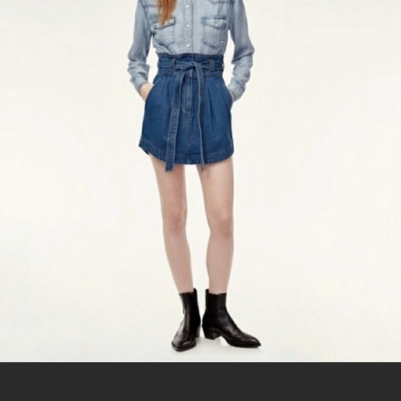 Wilfred Dresses & Skirts - Wilfred Free High waisted Paper Bag Skirt